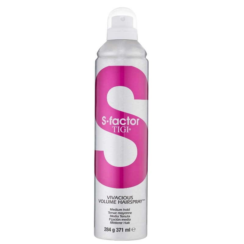 Tigi S-Factor Vivacious Volume Hairspray (371ml) Tigi S-Factor Vivacious Volume Hairspray (371ml)