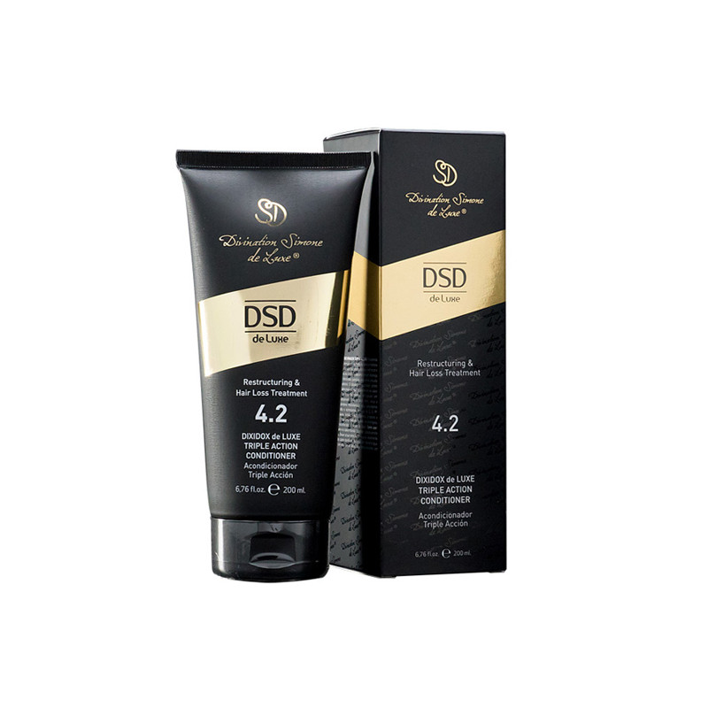 Dsd De Luxe Restrukturierende Anti-Haarausfall-Behandlung Triple Action Conditioner 4.2 Dsd De Luxe Restrukturierende Anti-Haarausfall-Behandlung Triple Action Conditioner 4.2