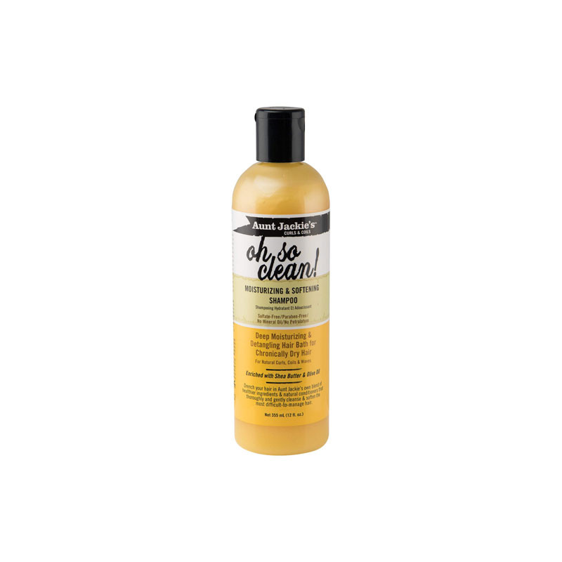 Aunt Jackie's Oh So Clean! Feuchtigkeitsspendendes & Weichmachendes Shampoo 355ml Aunt Jackie's Oh So Clean! Feuchtigkeitsspendendes & Weichmachendes Shampoo 355ml