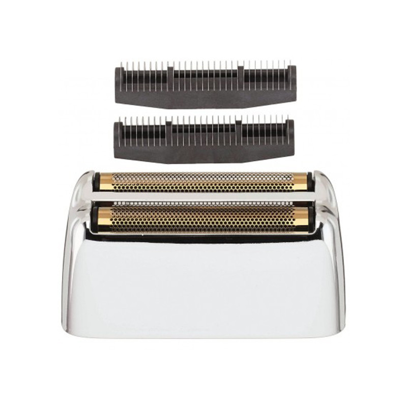 Babyliss Pro Ersatz Doppel-Folienköpfe Chrom