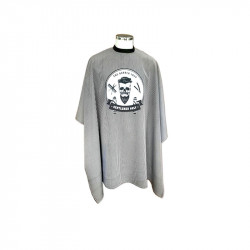 Bifull Barbier Skull Cape Streifen mit Totenkopf-Design 1,50x1,50m