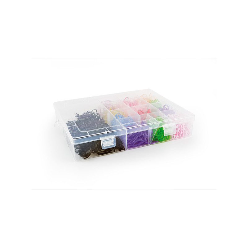 Bifull Kasten Gummibänder Farben Groß Lastis