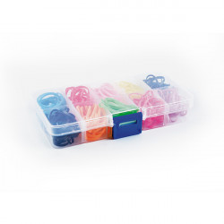 Bifull Kasten Gummibänder Farben Mini Lastis