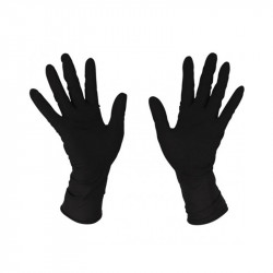 Bifull schwarze Latexhandschuhe 5 Paare