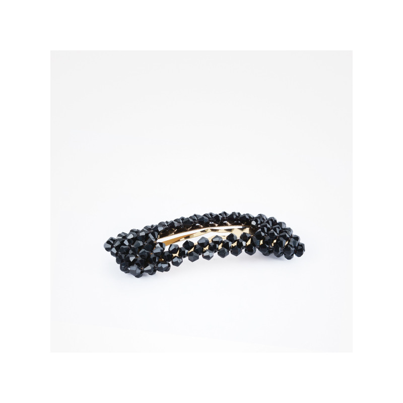 Bifull Perlen Haarnadel Mode Schwarzer Diamant