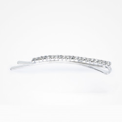 Bifull Dekorierte Haarnadeln Diamonds Double Silver