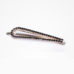 Bifull Dekorierte Haarnadeln Diamonds Drop Schwarz