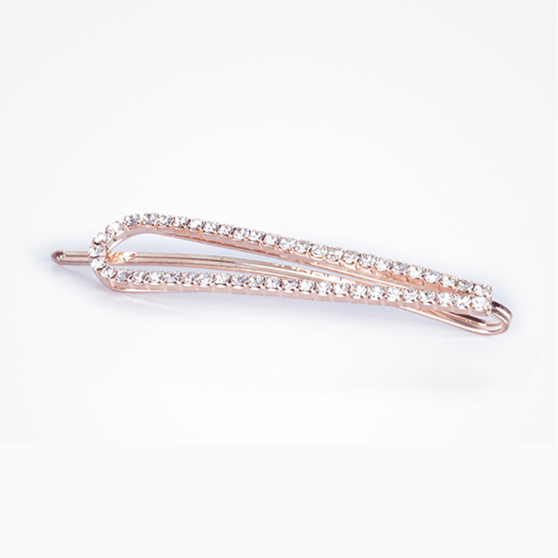 Bifull Dekorierte Haarnadeln Diamonds Drop Kupfer