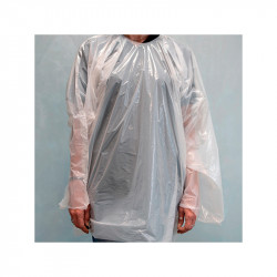 Bifull Kimoponcho Polyethylen Weiß Größe M (PACK 25 Stk)