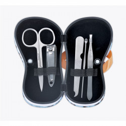 Bifull Maniküre Set 5 Teile Leoparden Flip Flop