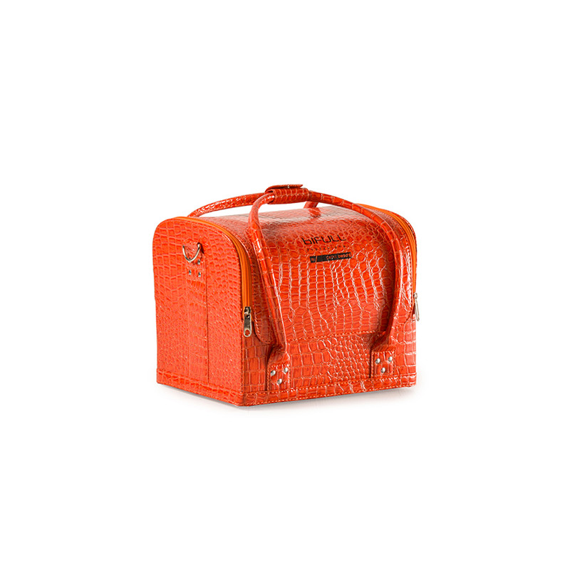 Bifull Professionelle Retro Aktentasche Klein Orange