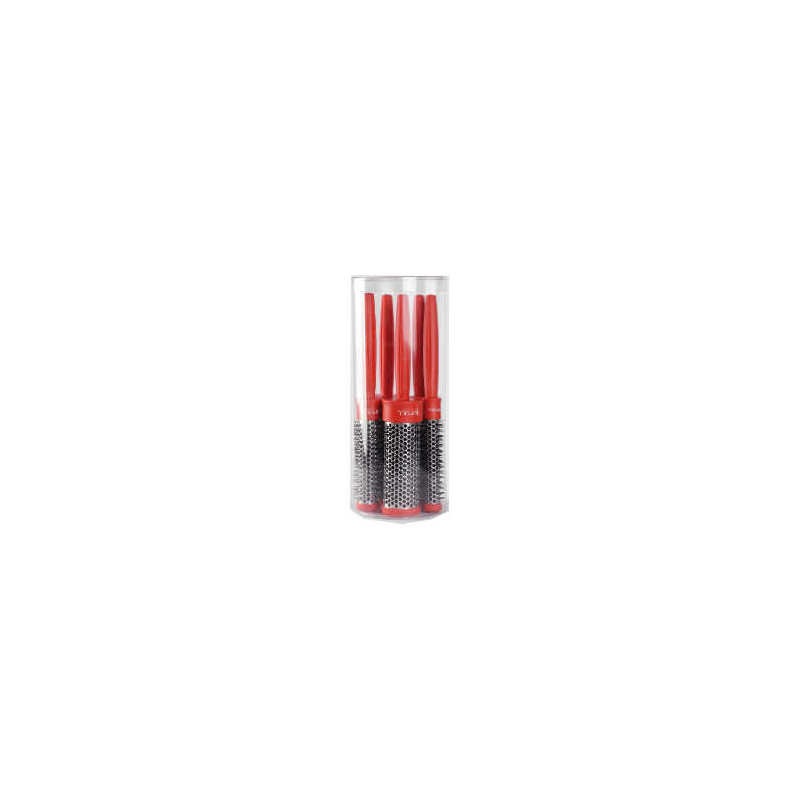 Bifull Pack 5 professionelle rote Bürsten