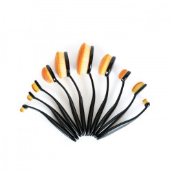 Bifull Pack Ovalpinsel Brov 10Stk