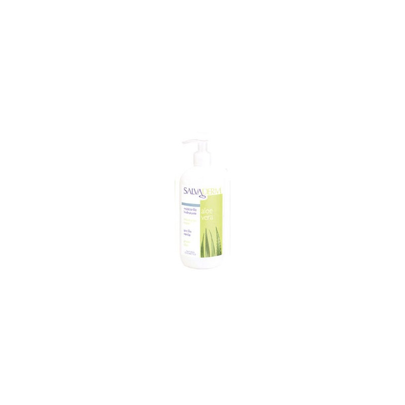 Salvaderm Aloe Vera Grüne Tonerde Feuchtigkeitsmaske (500ml)