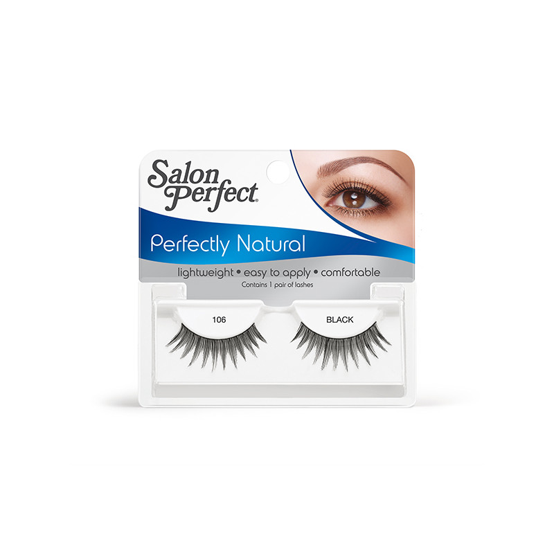 Bifull Vollständige Wimpern 106 Schwarz (Perfekt Natürlich)