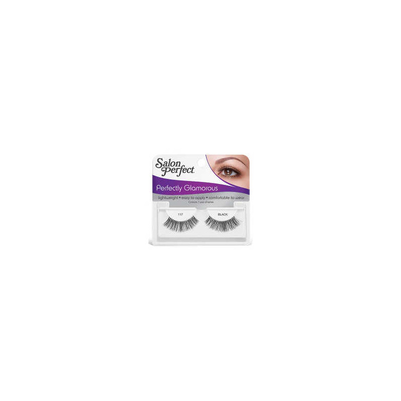 Bifull Vollwertige Wimpern 117 Schwarz (Perfekt Glamourös)