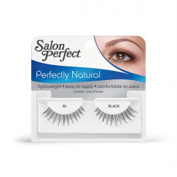 Bifull Vollständige Wimpern 62 Schwarz (Perfekt Natürlich)