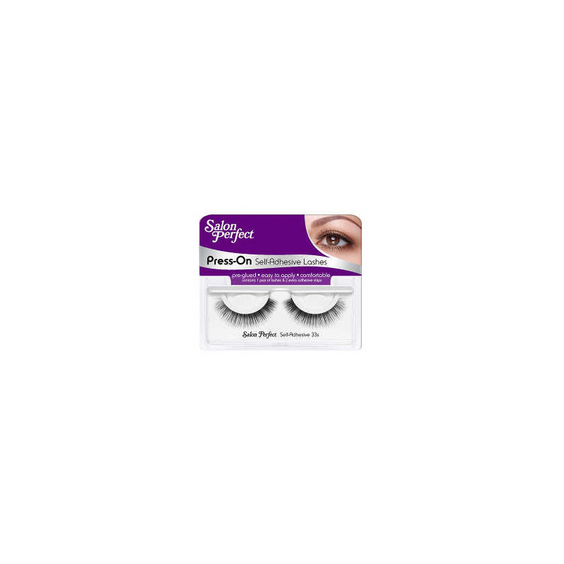 Bifull Selbstklebende Volle Wimpern 33 Schwarz (Perfekt Aufzukleben)