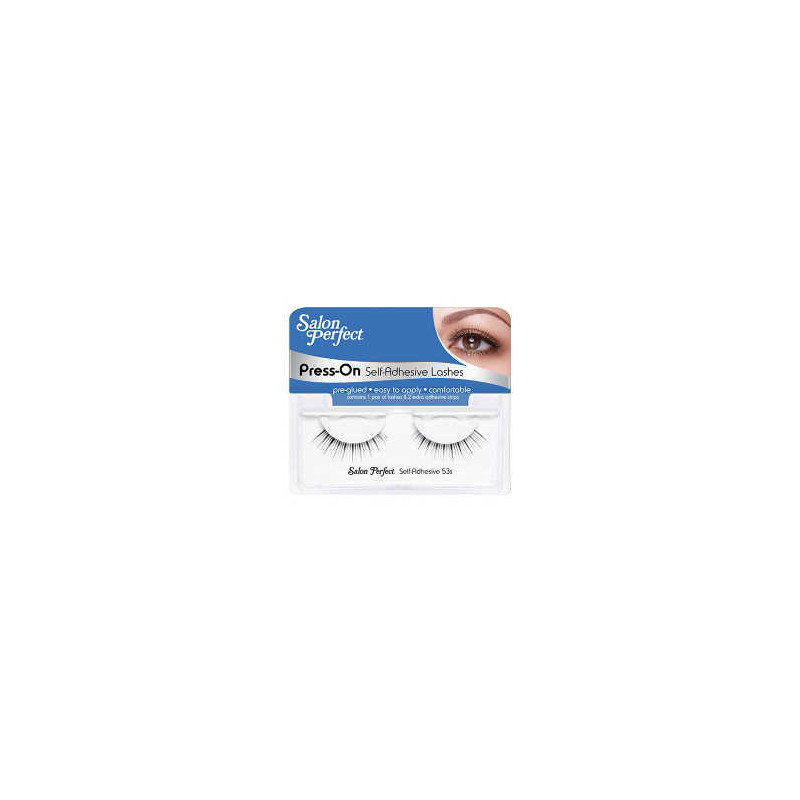 Bifull Vollständige Selbstklebende Wimpern 45 Schwarz (Perfekt Aufzukleben)