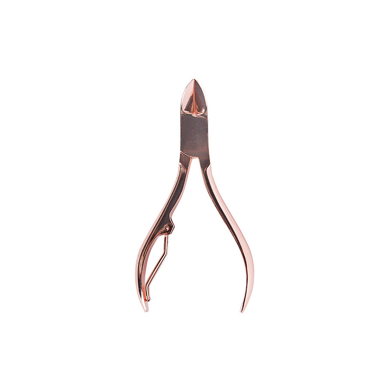 Bifull Pink Bronze Zangen gebogen 9,3cm Spitz 15mm