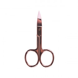 Bifull Pink Bronze Maniküre Schere Gebogen 9,3cm