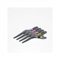 Bifull Trennzangen Schwarz mit Farbakzenten 14cm (Pack 4 Stück)
