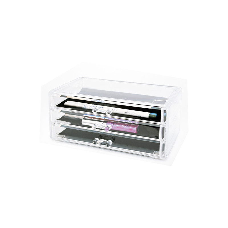 Bifull Treasure Organizer Ästhetik 3 Transparente Schubladen