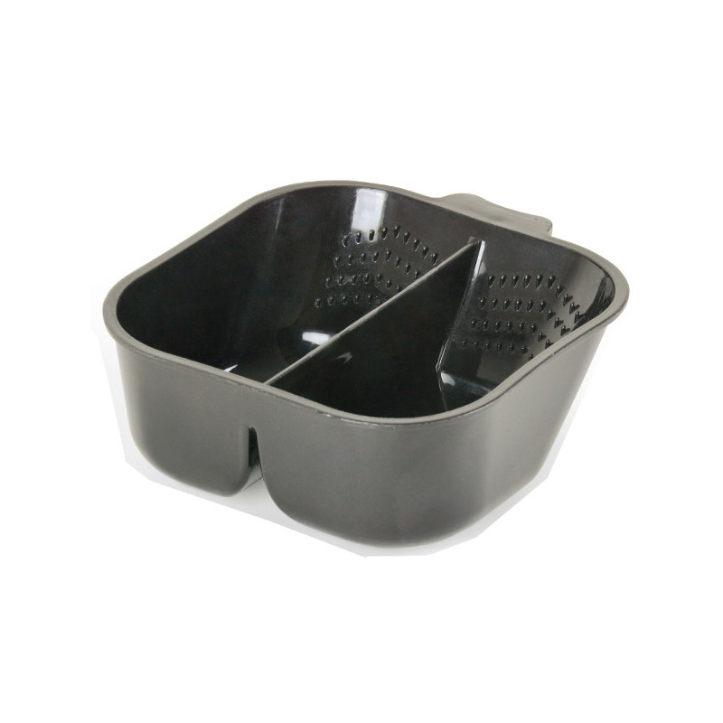 Bifull Tuik Schüssel Doppel Mischbecher Schwarze Farbe 700ml