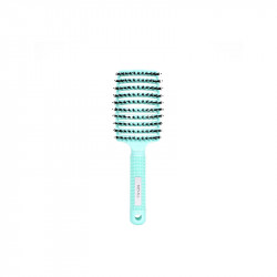 Bifull Haarskelettbürste aus Wildschweinborsten und Nylon Total Brush Mintgrün