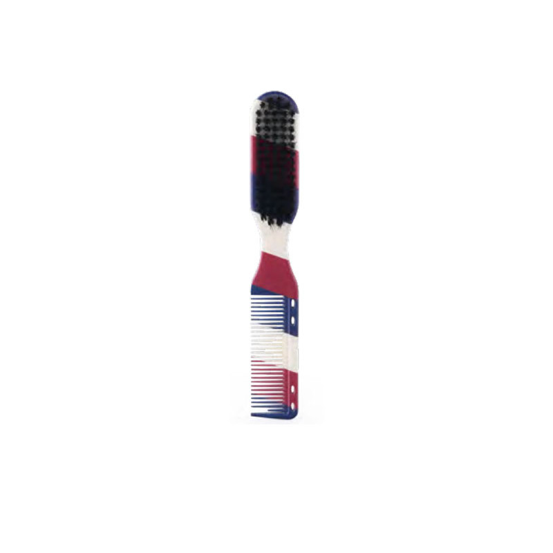 Bifull Friseur Bürste Kamm Nylonborsten Jack 2 In 1 Barber Line