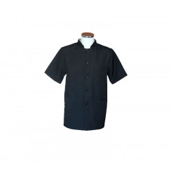 Bifull schwarze Jacke Größe 40 Barber Basic Black Mod. 401