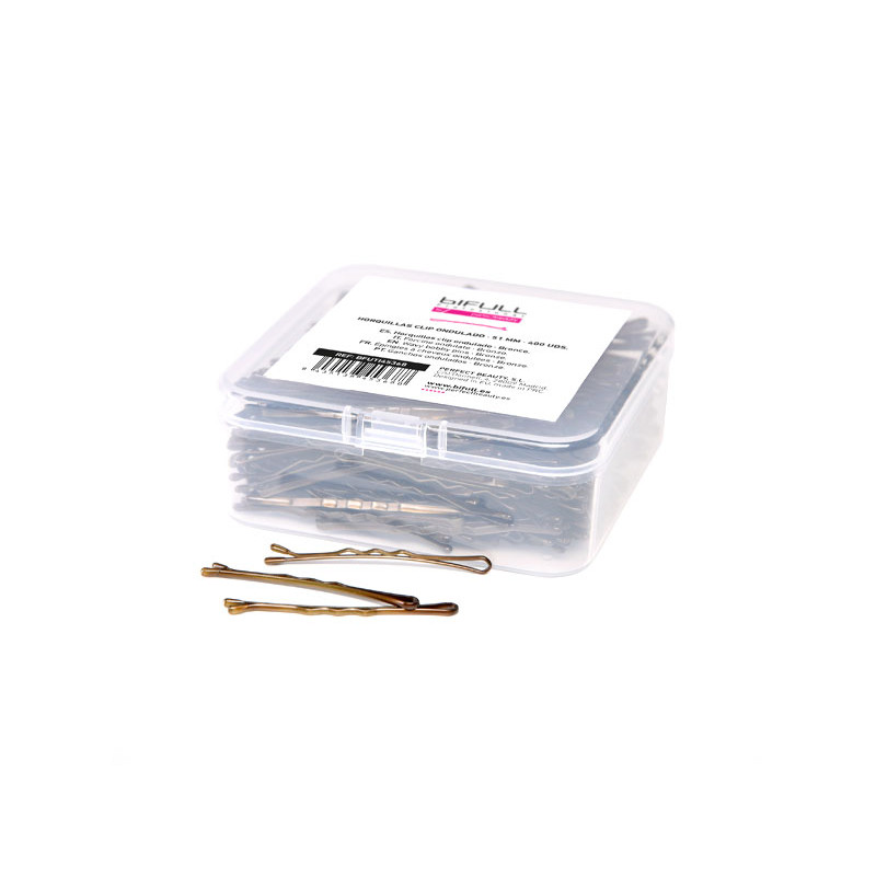 Bifull Wellenclip 51mm Bronze Box 400 Stück