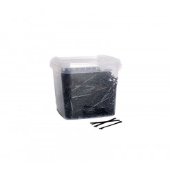 Bifull Clip Flach 59mm Schwarz Box 400 Stck