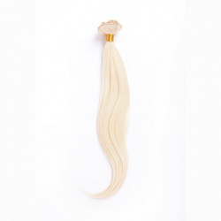 Bifull Glatte Pferdeschwanz 50cm Mod 613 Platinblond Natürlich