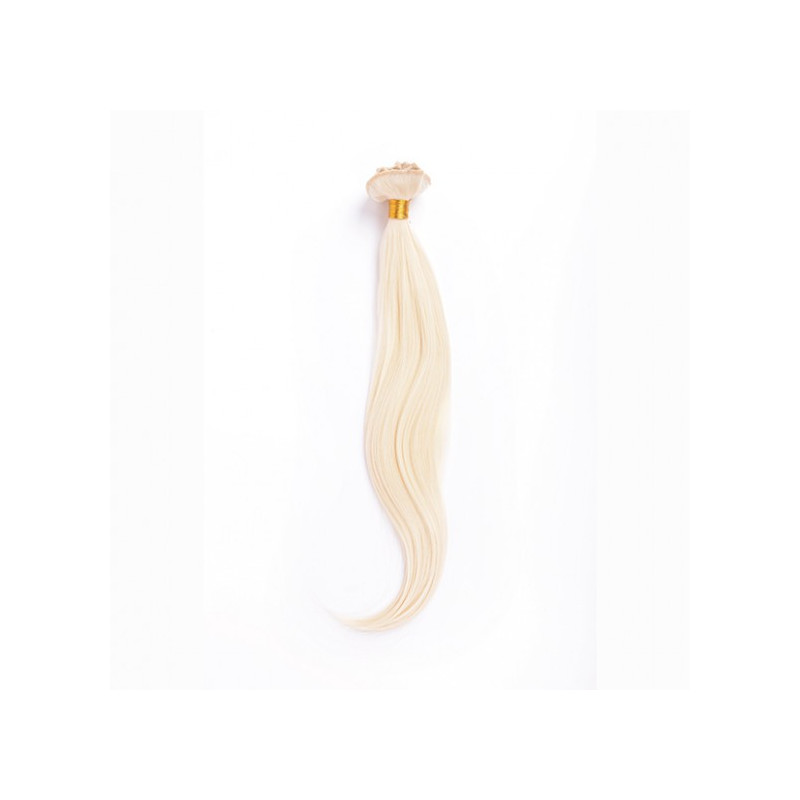 Bifull Glatte Pferdeschwanz 50cm Mod 613 Platinblond Natürlich