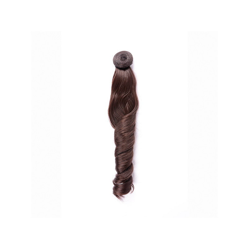 Bifull Lockige Pony 50cm Mod 6 Hellbraun Bifull Lockige Pony 50cm Mod 6 Hellbraun