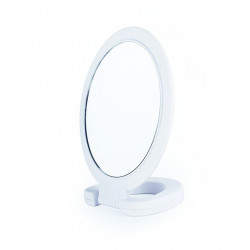 Bifull Spiegel Clam Weiß 12,3 cm Multifunktionale Halterung