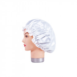Bifull Satin Anti Frizz Weiß Schlafen Dünne Mütze