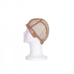 Bifull Stoffmütze zum Herstellen von Perücken Wig Creator Beige