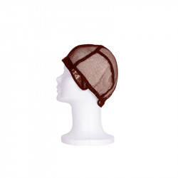 Bifull Strickmütze zum Herstellen von Perücken Wig Creator Braun
