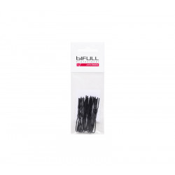Bifull Unsichtbare Haarnadeln Schwarz 55mm Tasche 20 Stk.