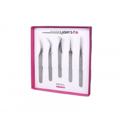 Bifull Lashy 5t Pack von Wimpernverlängerungszangen (5 Stück)