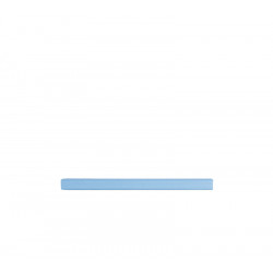 Bifull Papibody Quadratisch Flexibel zum Locken des Haares Blau L 24*1,6cm 10Stk.