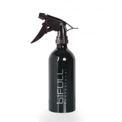 Bifull Metall-Sprühflasche Metallic Schwarz