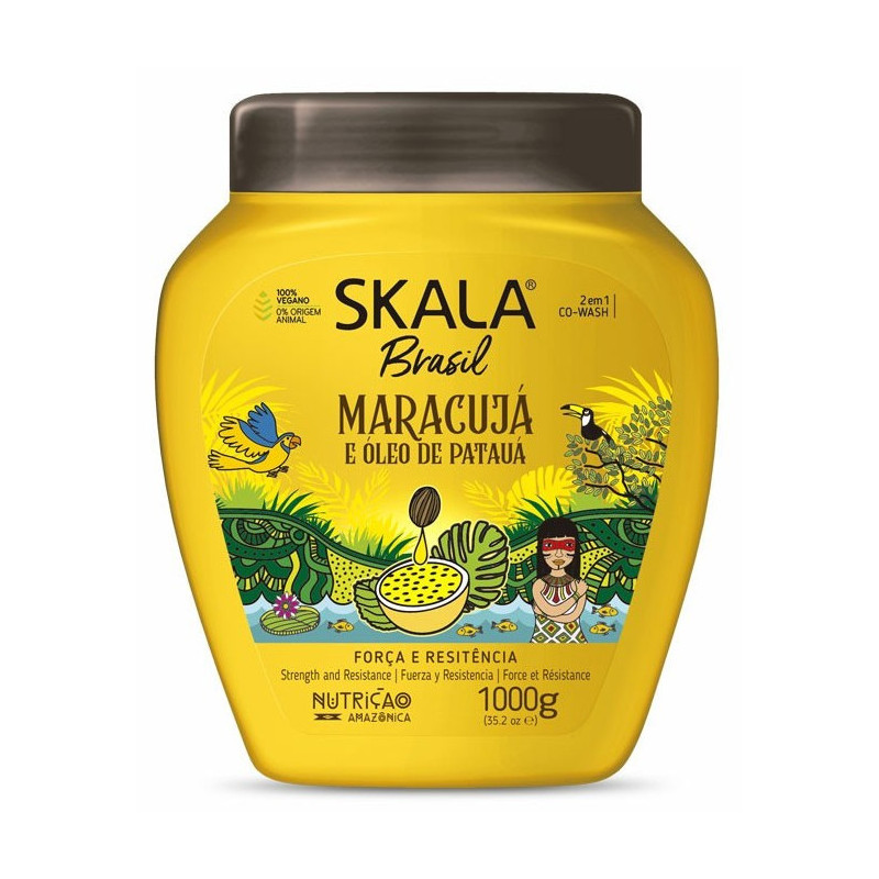 Skala Conditioner Creme Maracuja e Oleo Pataua (1000ml) Skala Conditioner Creme Maracuja e Oleo Pataua (1000ml)