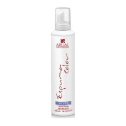 Arual Schaumfarbe Pergon Silber- Celeste (300ml)