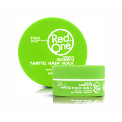 Red One Matte Hair Wax Grün 150ml