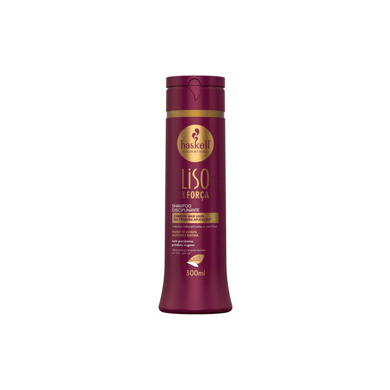 Haskell Liso Com Força Shampoo (300ml)
