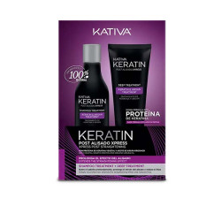 Kativa Keratin Nach der Xpress Glättung