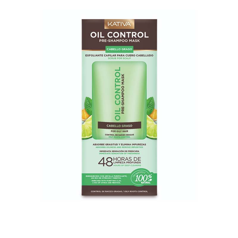 Kativa Öl Kontroll Vor-Shampoo Maske 200ml Kativa Öl Kontroll Vor-Shampoo Maske 200ml